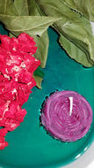 Adia custom rose floating candles